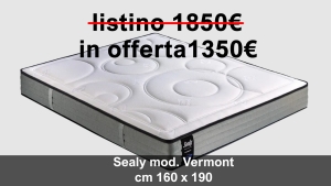 Materasso Sealy mod. Vermont cm 160 x 190 IN OFFERTA!